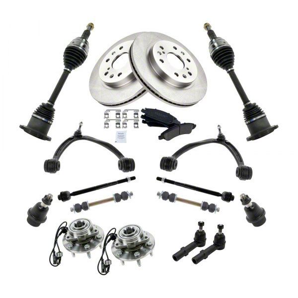 Silverado 1500 17Piece Steering and Suspension Kit (0713 4WD