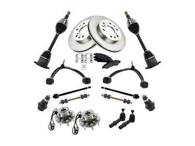 17-Piece Steering and Suspension Kit (07-13 4WD Silverado 1500)