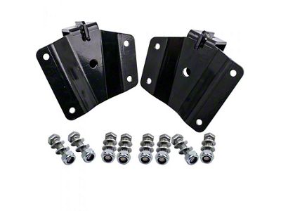 2-Inch Rear Lowering Hanger Kit (99-06 2WD Silverado 1500 w/ 6.50-Foot Standard Box, Excluding Crew Cab)