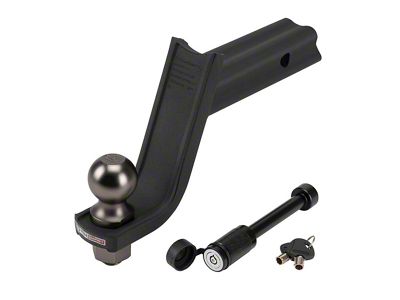 2-Inch Receiver X-Mount Hitch Class III Ball Mount with 2-Inch Ball and 5/8-Inch Locking Pin; 5-1/4-Inch Drop and 4-Inch Rise; 5,000 lb. (Universal; Some Adaptation May Be Required)
