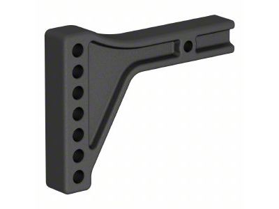 2-Inch Receiver Weight Distribution Hitch Shank; 3-1/8-Inch Drop (Universal; Some Adaptation May Be Required)