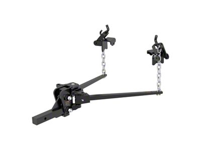 2-Inch Short Trunnion Bar Weight Distribution Receiver Hitch; 8,000 to 10,000 lb. (Universal; Some Adaptation May Be Required)
