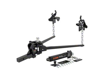 2-Inch Short Trunnion Bar Weight Distribution Receiver Hitch Kit; 10,000 to 15,000 lb. (Universal; Some Adaptation May Be Required)