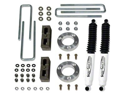 Tuff Country 2-Inch Suspension Lift Kit with Rear Lift Blocks and SX8000 Shocks (07-18 Silverado 1500)