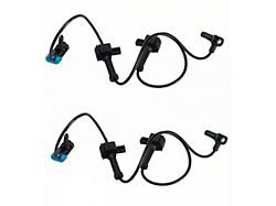 ABS Wheel Speed Sensor Set; Rear (07-13 Silverado 1500)