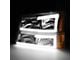 2-Piece Headlights with Amber Corner Lights; Chrome Housing; Clear Lens (03-06 Silverado 1500)