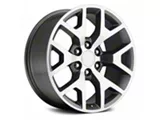 2014 Sierra Replica Grey Machined 6-Lug Wheel; 20x9; 27mm Offset (19-25 Silverado 1500)