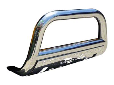3 Inch Bull Bar; Stainless Steel (07-13 Silverado 1500)