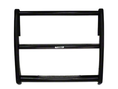 Go Rhino 3000 Series Stepguard Center Grille Guard; Black (99-02 Silverado 1500)