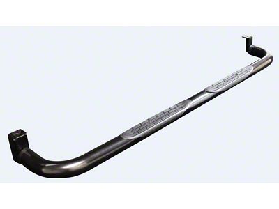 Go Rhino 3-Inch 4000 Series Cab Length Side Step Bars; Black (19-25 Silverado 1500 Crew Cab)