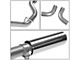 Dual Exhaust System with Polished Tips; Rear Exit (14-18 4.3L Silverado 1500)