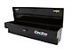 48-Inch Blue Label Series Side Mount Tool Box; Gloss Black (Universal; Some Adaptation May Be Required)