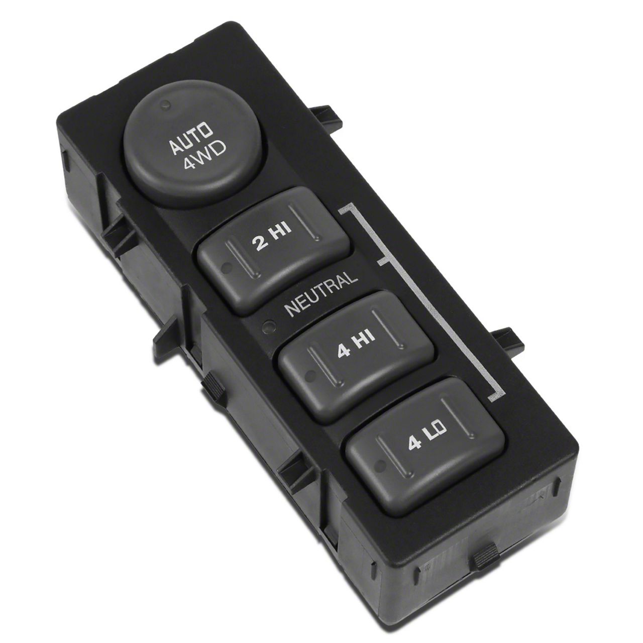 01-02 Silverado 1500HD/2500HD 4x4 Selector Switch With Blue LED - Modified