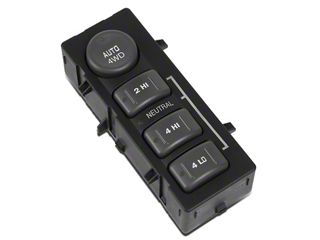 01-02 Silverado 1500HD/2500HD 4x4 Selector Switch With Blue LED - Modified