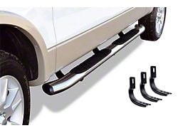 Go Rhino 5-Inch OE Xtreme Composite Side Step Bars; Chrome (99-06 Silverado 1500 Extended Cab)