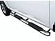5-Inch Premium Oval Side Step Bars; Stainless Steel (19-24 Silverado 1500 Crew Cab)