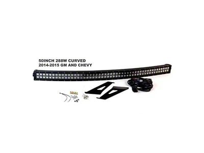 50-Inch Complete LED Light Bar with Roof Mounting Brackets (14-18 Silverado 1500)