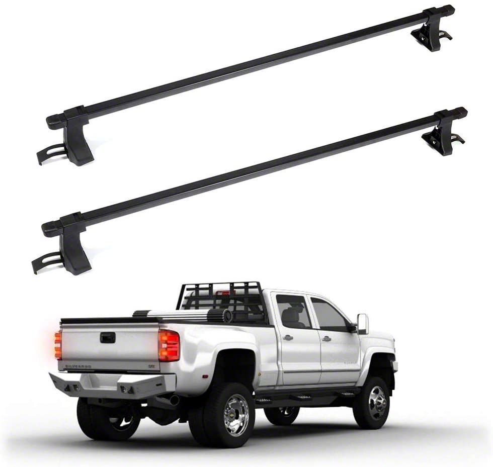 Silverado 1500 54Inch Universal Roof Rack Cross Bars (Universal; Some