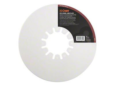 5th Wheel Lube Plate; 10-Inches