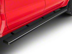 6-Inch iStep Running Boards; Black (19-25 Silverado 1500 Crew Cab)