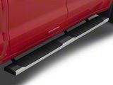 6-Inch Nerf Side Step Bars; Stainless Steel (19-26 Silverado 1500 Crew Cab)