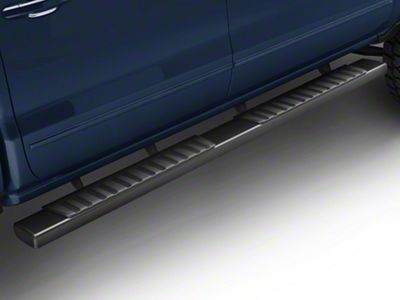 6-Inch Running Boards; Black (07-18 Silverado 1500 Crew Cab)