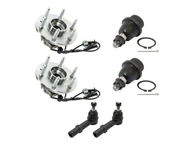 6-Piece Steering, Suspension and Drivetrain Kit (07-13 4WD Silverado 1500 w/ Cast Iron Control Arms)
