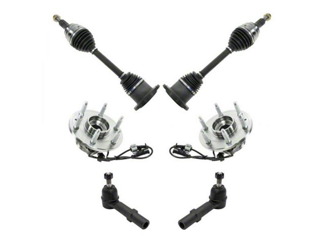 6-Piece Steering, Suspension and Drivetrain Kit (07-13 4WD Silverado 1500 w/ Cast Iron Control Arms)