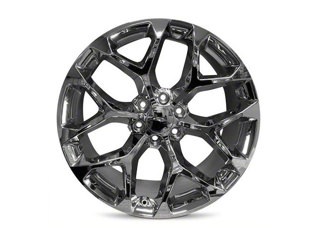 Silverado 1500 6-Y Spoke Replica Chrome 6-Lug Wheel; 22x9; 31mm Offset ...