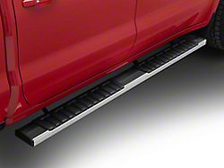 6.75-Inch Running Boards; Polished (19-25 Silverado 1500 Crew Cab)