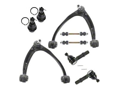8-Piece Steering and Suspension Kit (07-13 Silverado 1500 w/ Cast Iron Control Arms)
