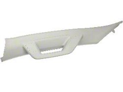 A-Piller Trim with Handle; Driver Side; Gray (14-18 Silverado 1500)