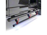 ActionTrac Powered Running Boards; Carbide Black (19-26 Silverado 1500 Crew Cab)