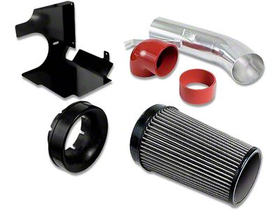 Air Intake Kit; Cold Air; Heat Shield; Silver Filter (99-06 Silverado 1500)