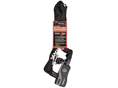 Alarmed Lock and THEX Super Chain; 36-Inch