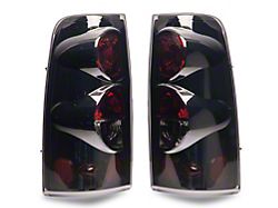 Altezza Tail Lights; Black Housing; Smoked Lens (99-06 Silverado 1500 Fleetside)