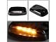 Amber LED Roof Cab Lights; Black (07-13 Silverado 1500)