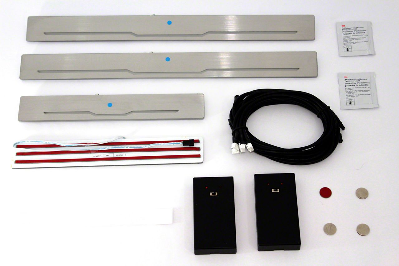Silverado 1500 Aniglo Illuminated Door Sill Plates (1418 Silverado