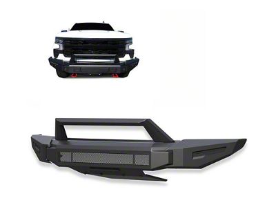 Armour II Heavy Duty Modular Front Bumper with Bull Nose and Skid Plate (22-25 Silverado 1500)