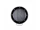 Armour Roll Bar with 5.30-Inch Black Round Flood LED Lights; Black (01-24 Silverado 1500)