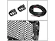Badgeless Diamond Mesh Upper Replacement Grille with LED Lights; Black (14-15 Silverado 1500)