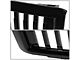 Badgeless Vertical Bar Style Upper Replacement Grille; Black (14-15 Silverado 1500)
