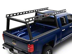 Base K2 Over Cab Rack; Black (99-26 Silverado 1500 w/ 6.50-Foot Standard Box)