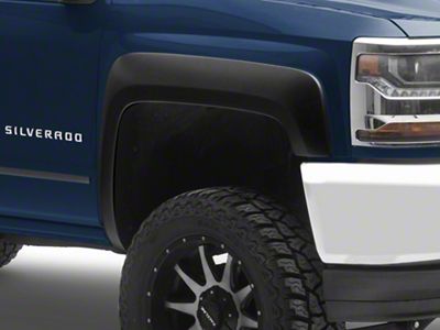 EGR Baseline Standard Style Fender Flares; Textured Black (14-18 Silverado 1500)