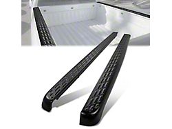 Bed Rail Caps; Black (07-13 Silverado 1500 w/ 6.50-Foot Standard Box)