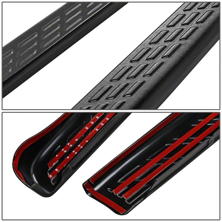 thumbnail interactive-video image 1 of Black 6'6" Bed Rail Caps For 2007-2013 Chevy Silverado 1500 & 2500/3500 HD | CHEDA 1 of 3