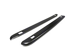 Bed Rail Caps with Stake Pocket Holes; Textured Black (07-13 Silverado 1500 w/ 5.80-Foot Short Box)