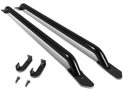 Bed Rails; Black (14-18 Silverado 1500 w/ 5.80-Foot Short Box)