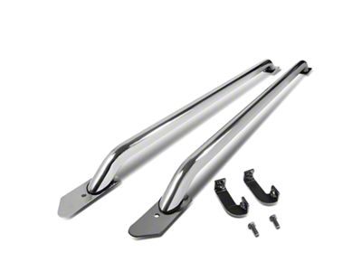 Bed Rails; Chrome (14-18 Silverado 1500 w/ 5.80-Foot Short Box)