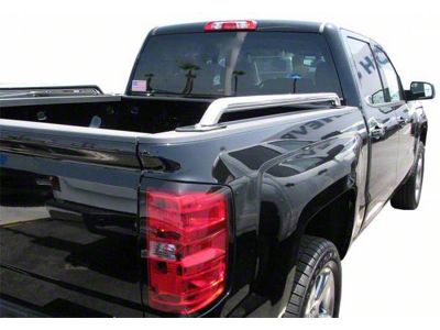 Bed Rails; Stainless Steel (14-24 Silverado 1500 w/ 5.80-Foot Short Box)